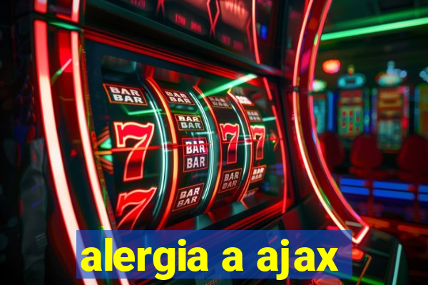 alergia a ajax